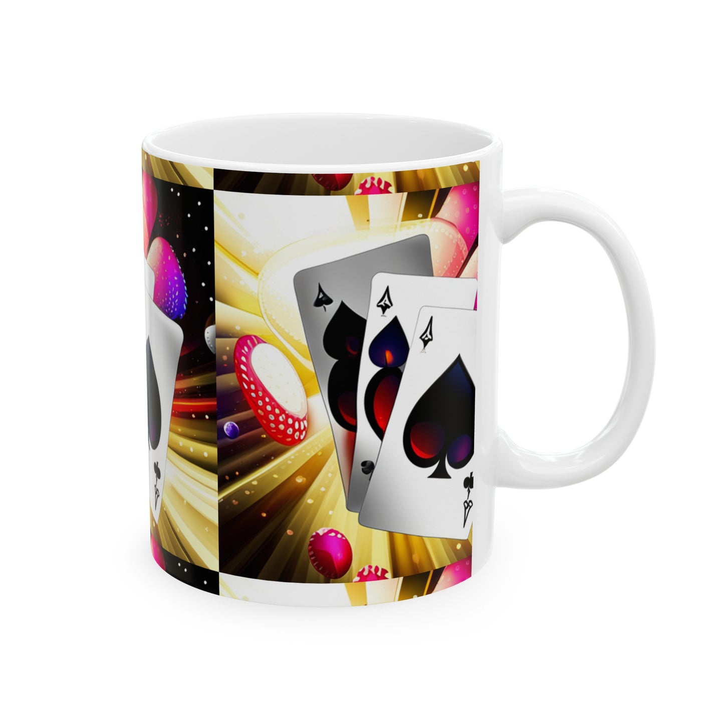 Poker theme Ceramic Mug 11oz