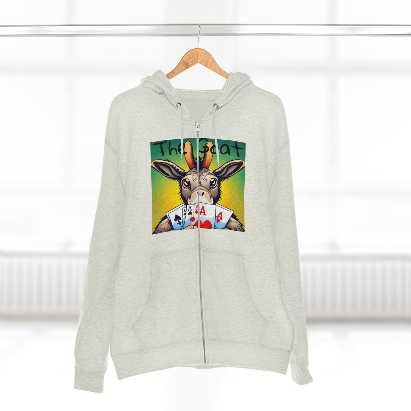 "The Goat" Unisex Zip Hoodie