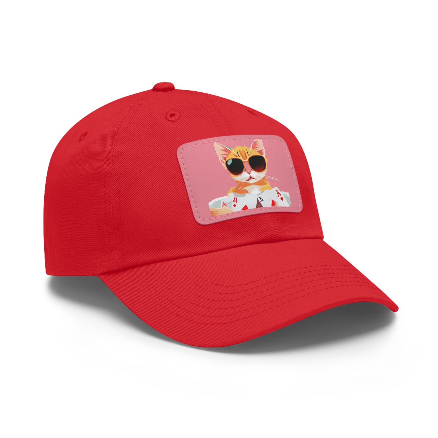 KOOL KAT Hat with Leather Patch (Rectangle)