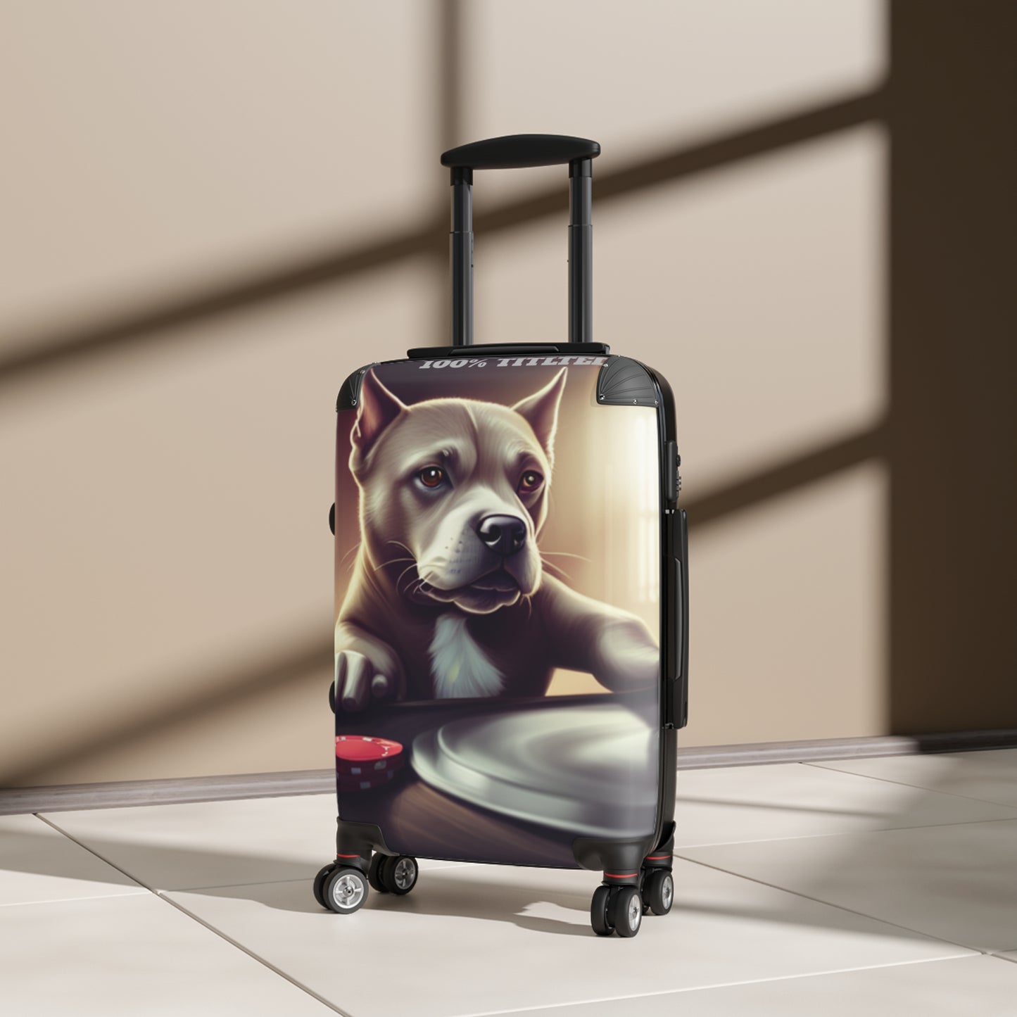 "100%' TILTED" Suitcase