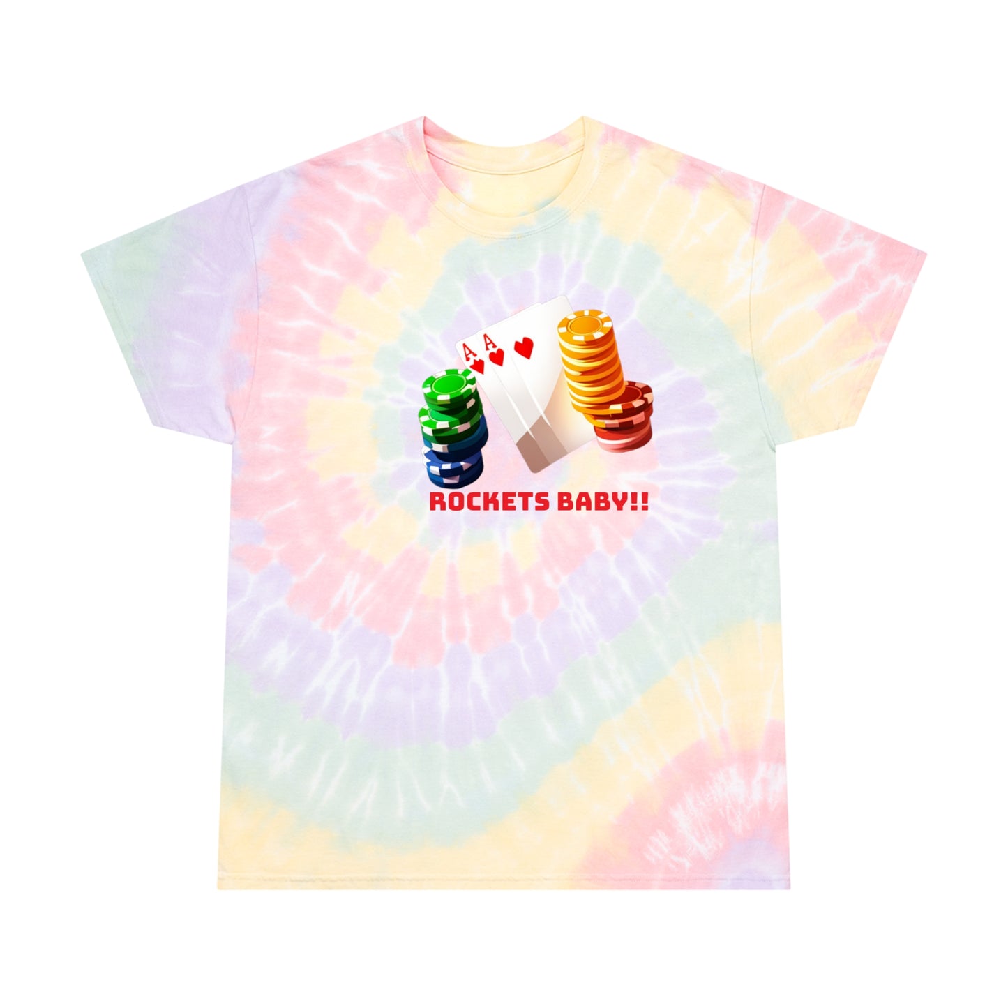 Rockets baby!! Tie-Dye Tee, Spiral
