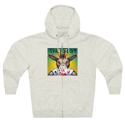 "The Goat"  Unisex Zip Hoodie