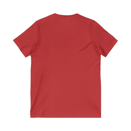 Queen of hearts Short Sleeve V-Neck Tee