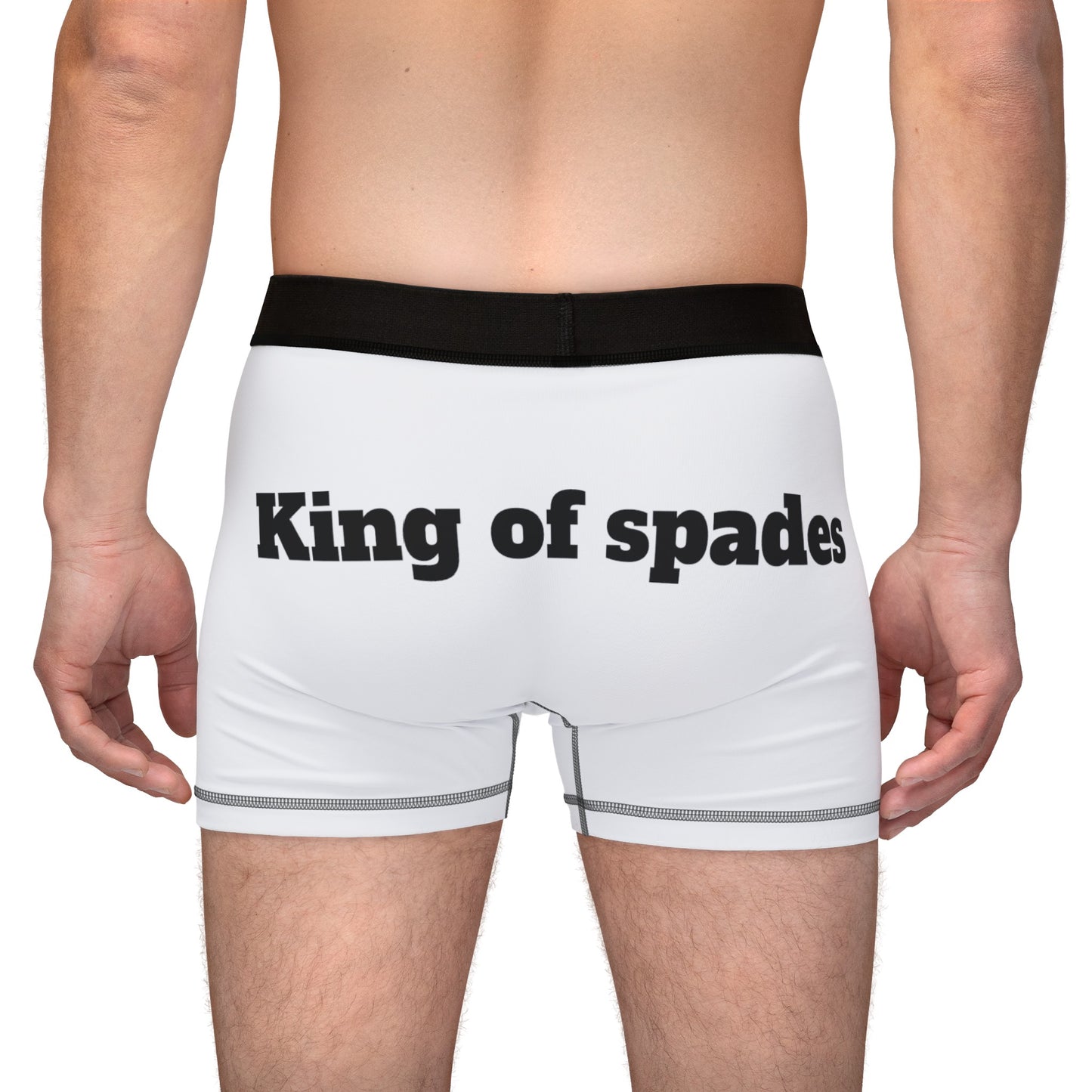 King of spades Men's Boxers (AOP)