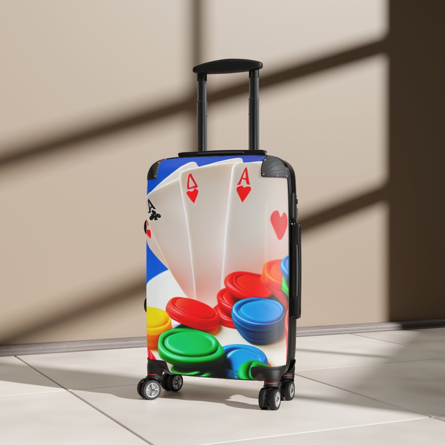 4 Aces popart Suitcase