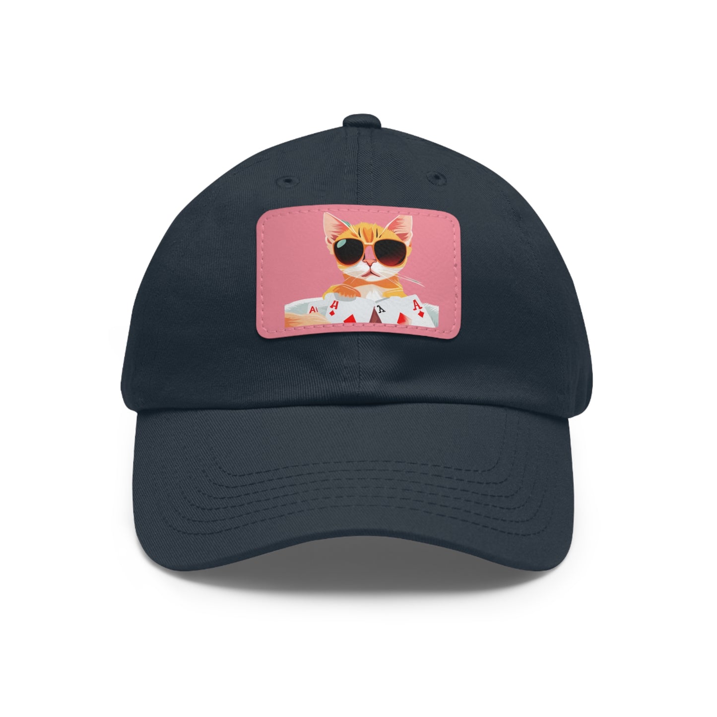 KOOL KAT Hat with Leather Patch (Rectangle)