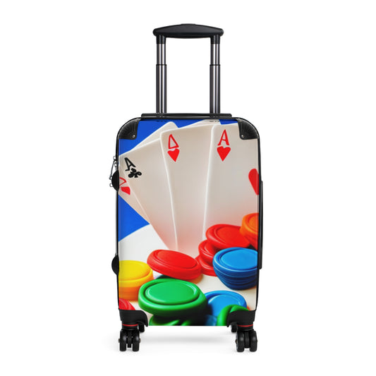 4 Aces popart Suitcase