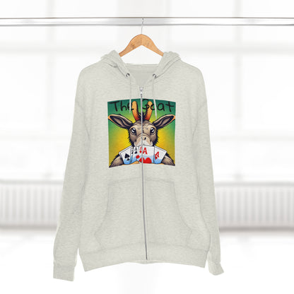 "The Goat"  Unisex Zip Hoodie