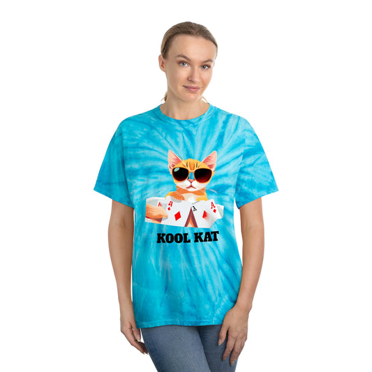 KOOL KAT Tie-Dye Tee, Cyclone