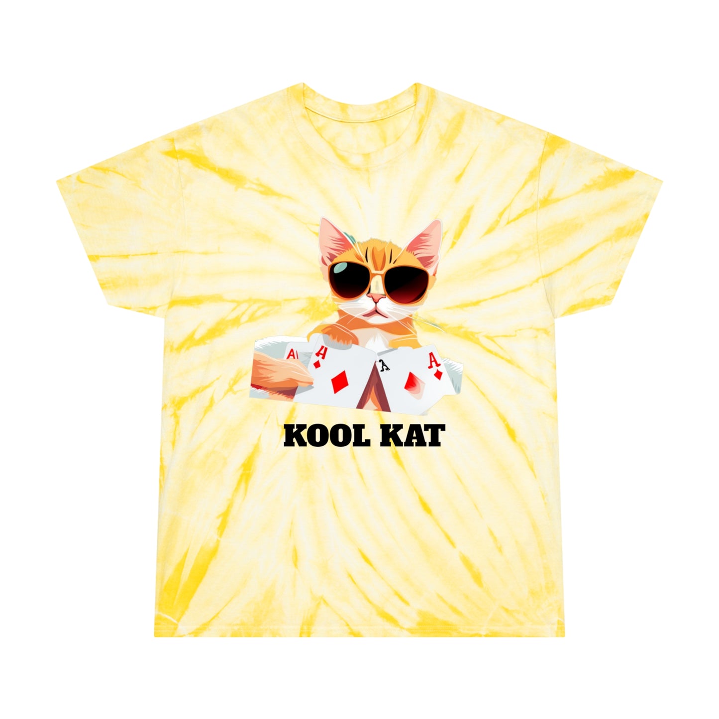 KOOL KAT Tie-Dye Tee, Cyclone