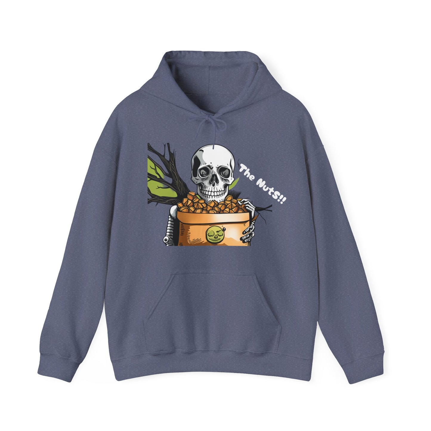 "The Nuts" Skeleton  Hooded