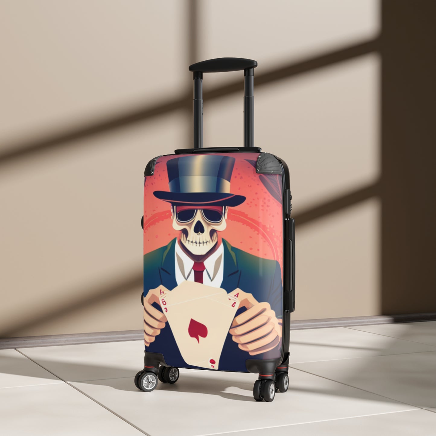 Classy skeleton Suitcase
