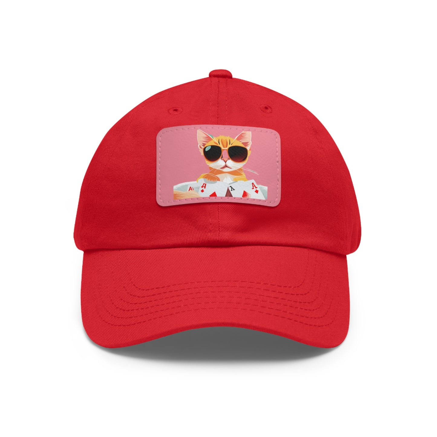 KOOL KAT Hat with Leather Patch (Rectangle)