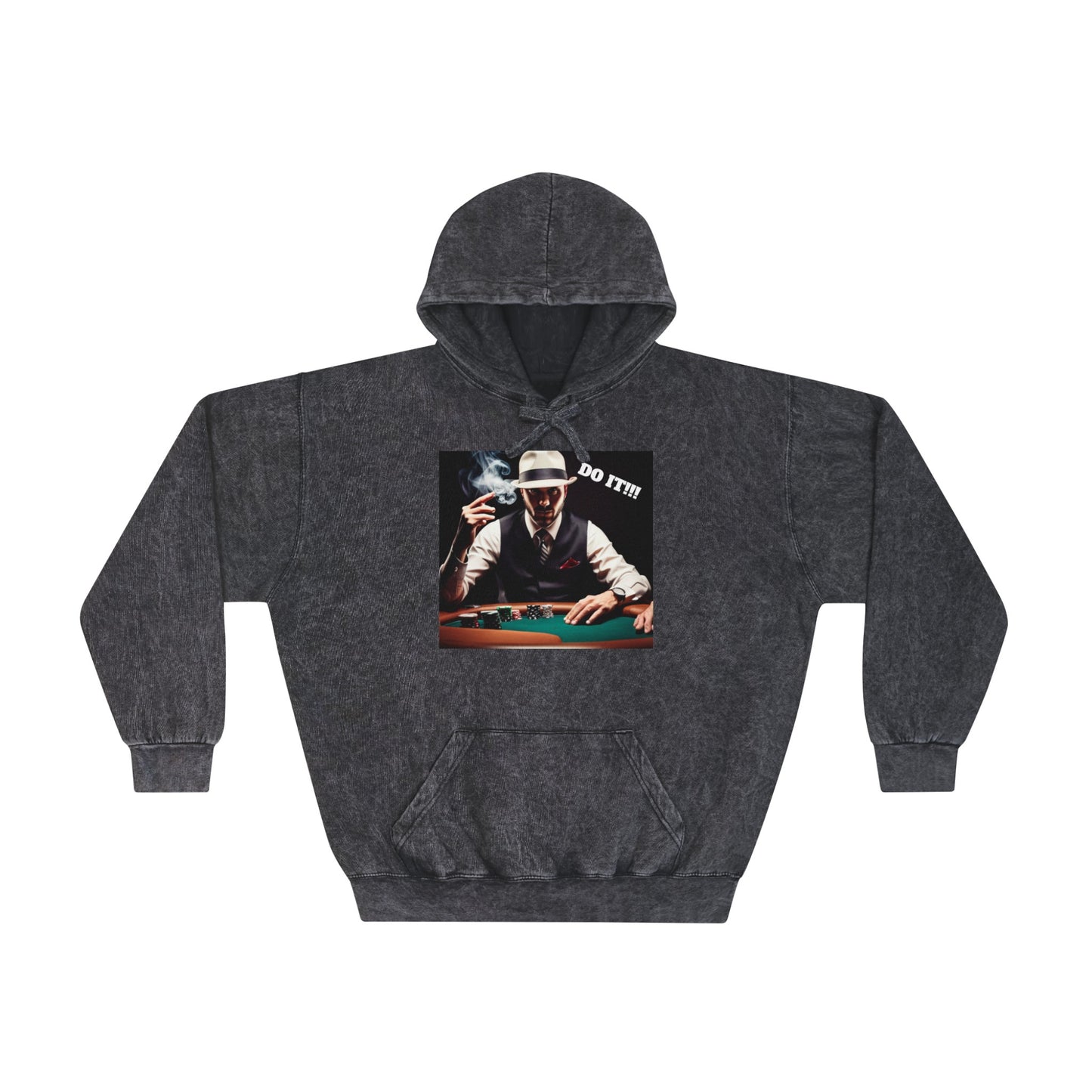 Gangster guy Mineral Wash Hoodie