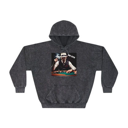 Gangster guy Mineral Wash Hoodie