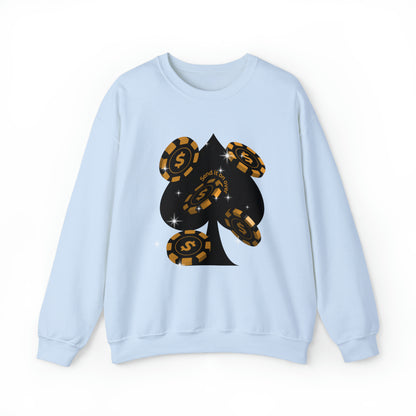 Poker Chips & Spade Heavy Blend™ Sweatshirt