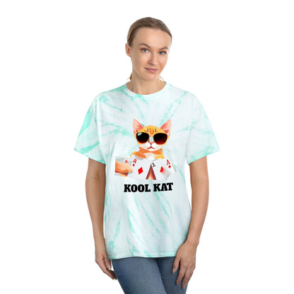 KOOL KAT Tie-Dye Tee, Cyclone