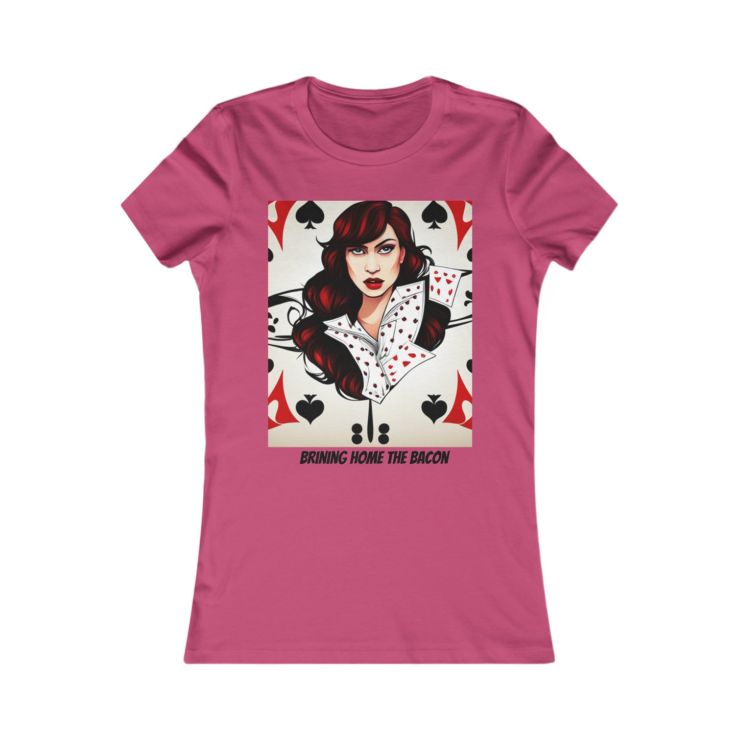 Bringing home the bacon themed T-shirt