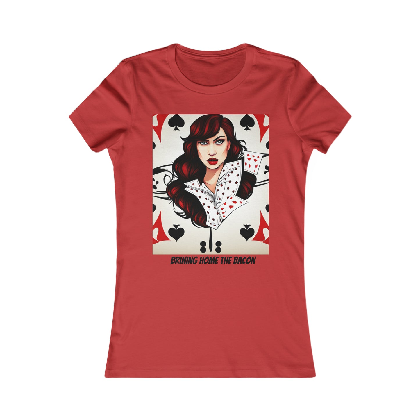 Bringing home the bacon themed T-shirt
