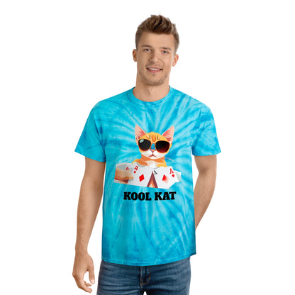 KOOL KAT Tie-Dye Tee, Cyclone