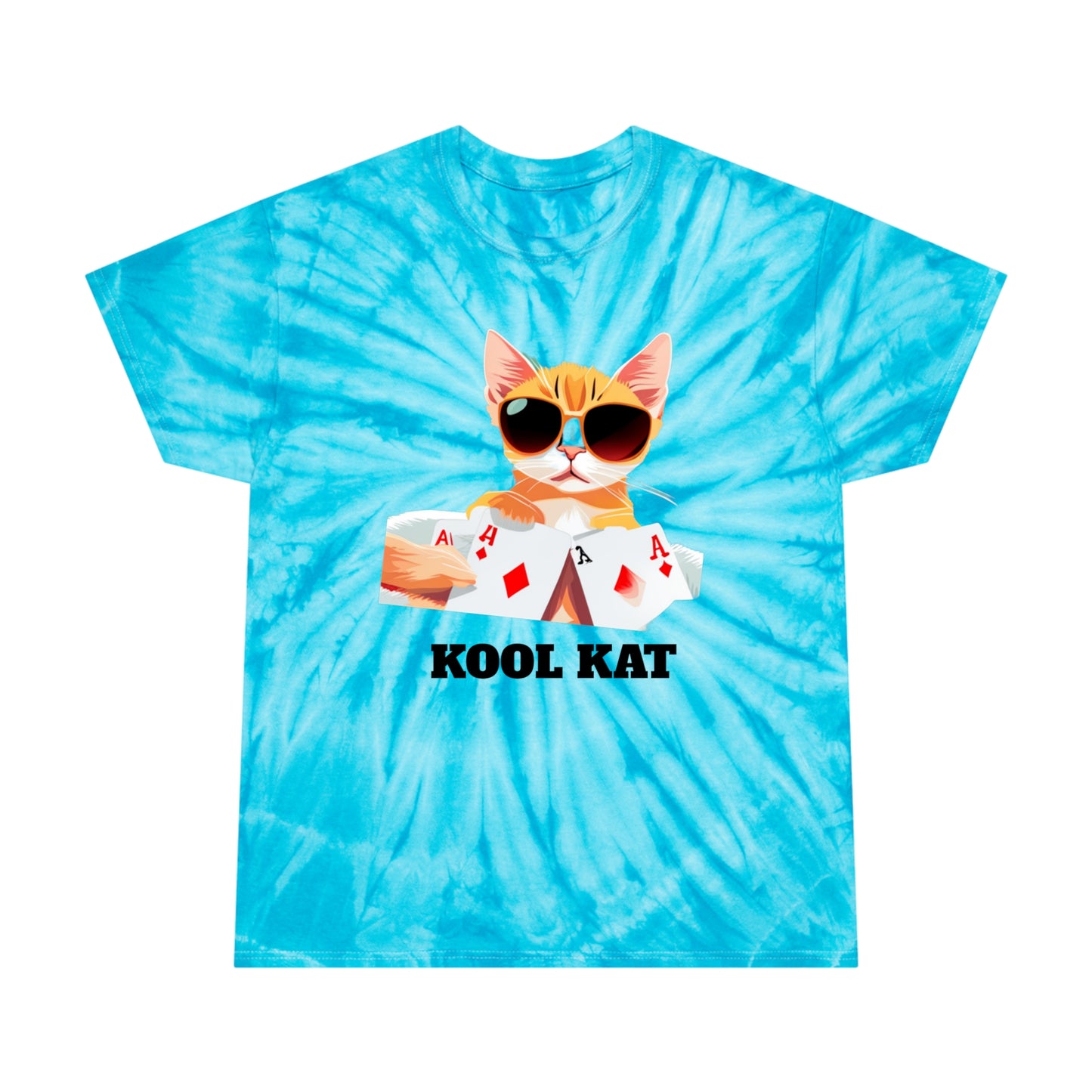 KOOL KAT Tie-Dye Tee, Cyclone