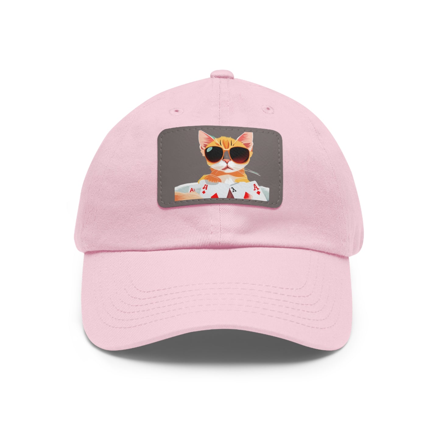 KOOL KAT Hat with Leather Patch (Rectangle)