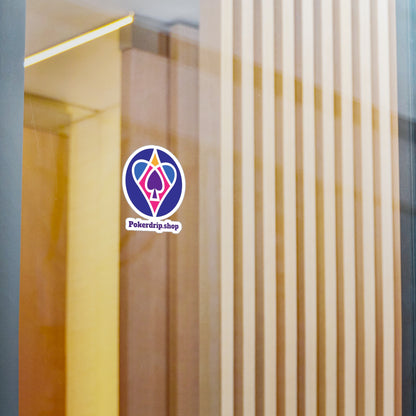 Pokerdrip logo Vinyl Decals sticker