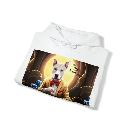 Poker pitbull "Play with style" Hooded