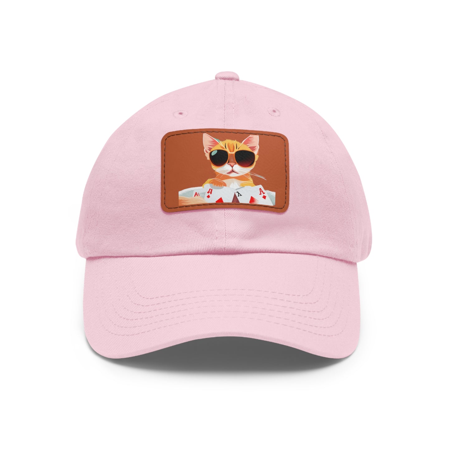 KOOL KAT Hat with Leather Patch (Rectangle)