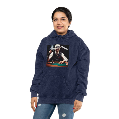 Gangster guy Mineral Wash Hoodie