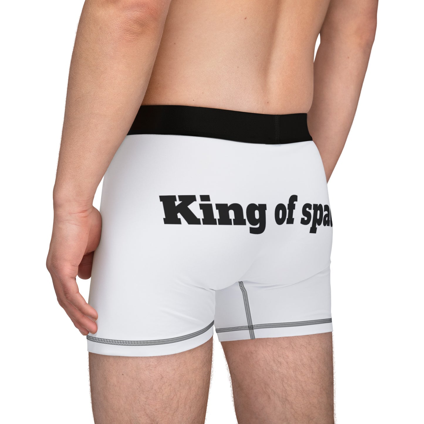 King of spades Men's Boxers (AOP)