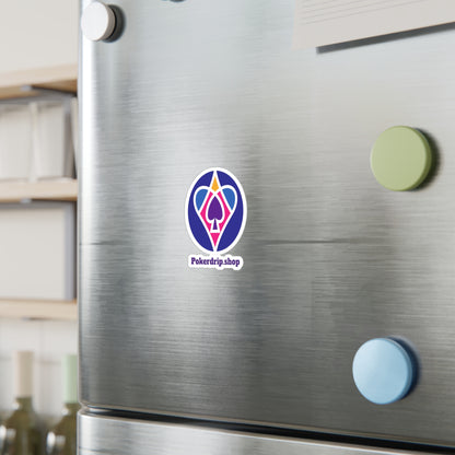 Pokerdrip logo Vinyl Decals sticker