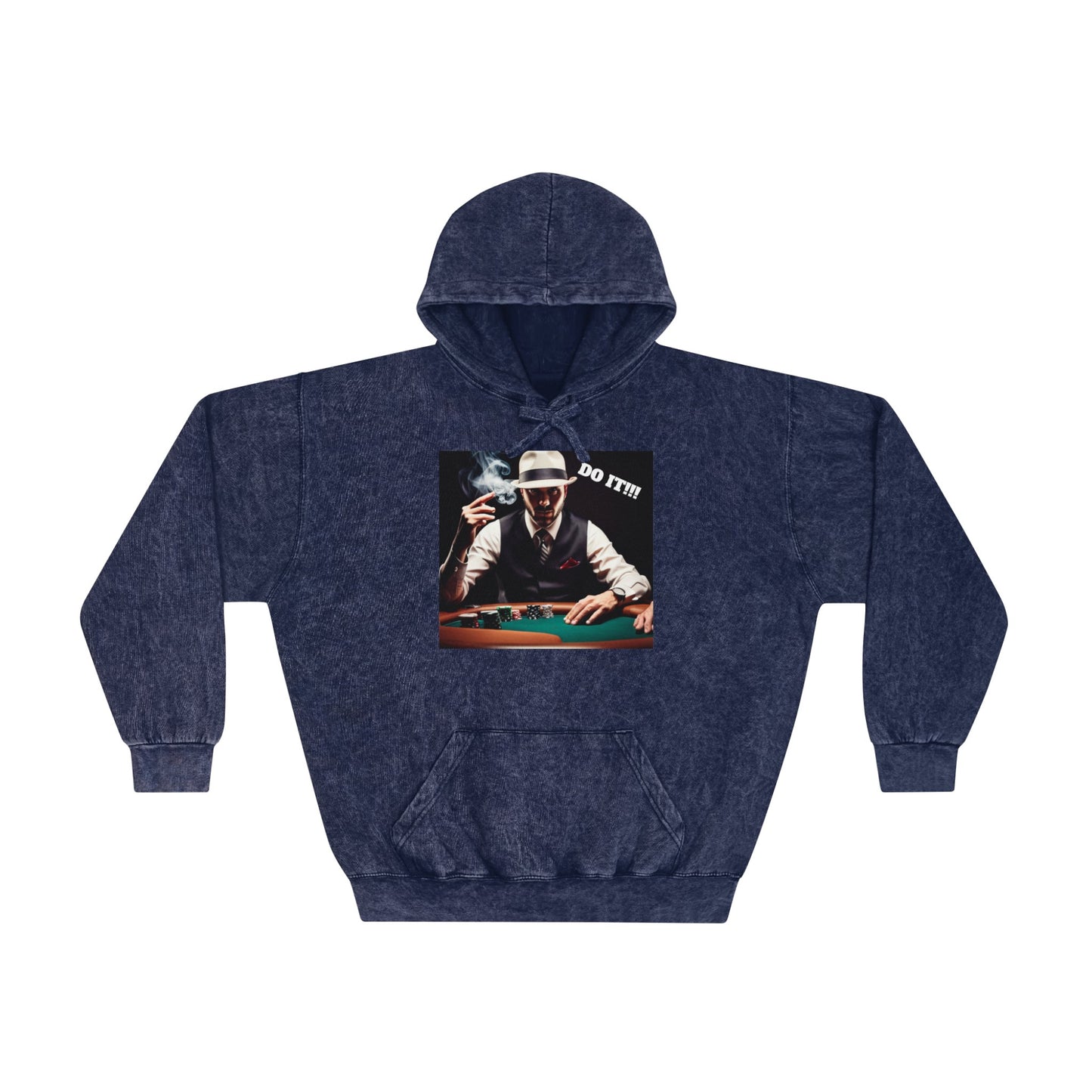 Gangster guy Mineral Wash Hoodie