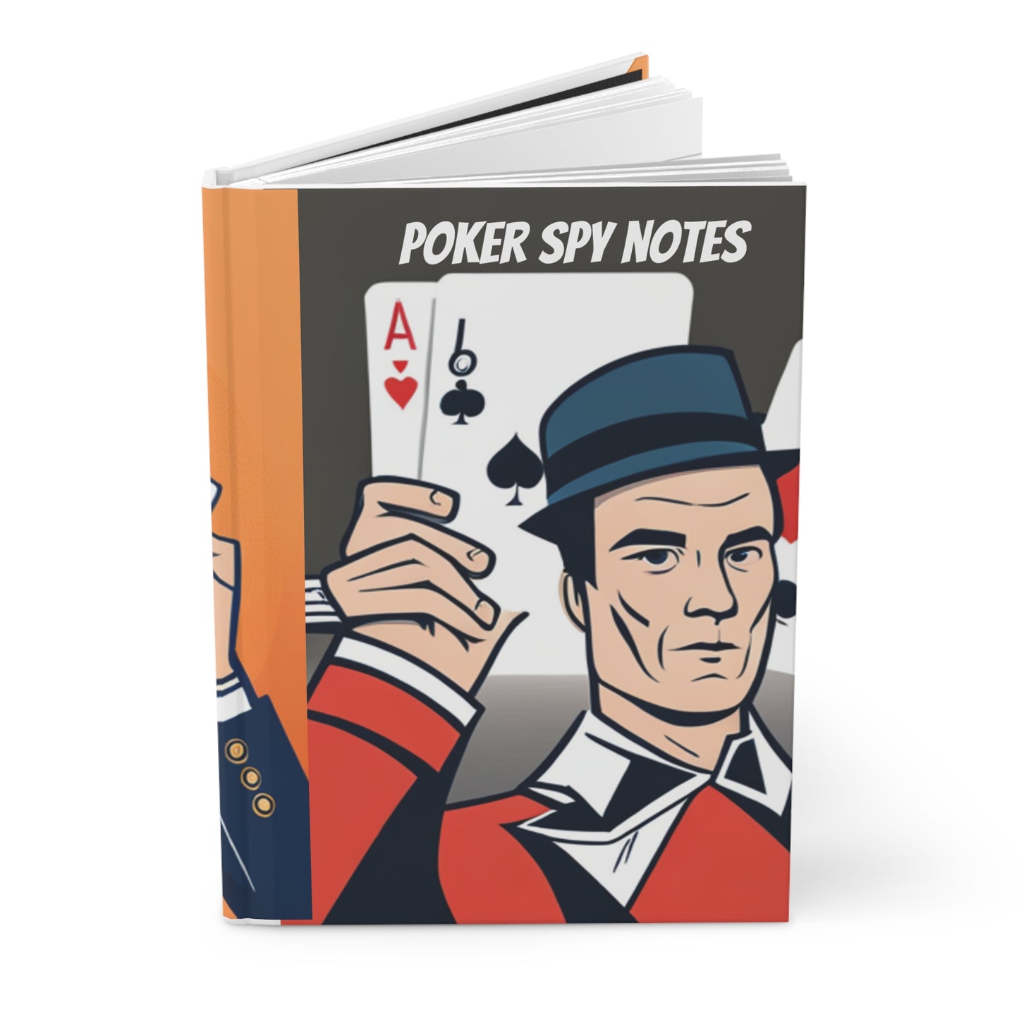 Poker spy notes Hardcover Journal
