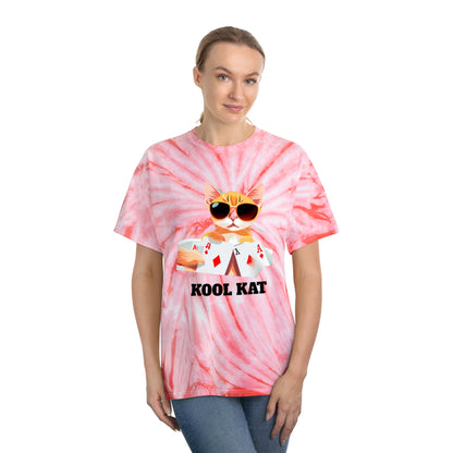 KOOL KAT Tie-Dye Tee, Cyclone