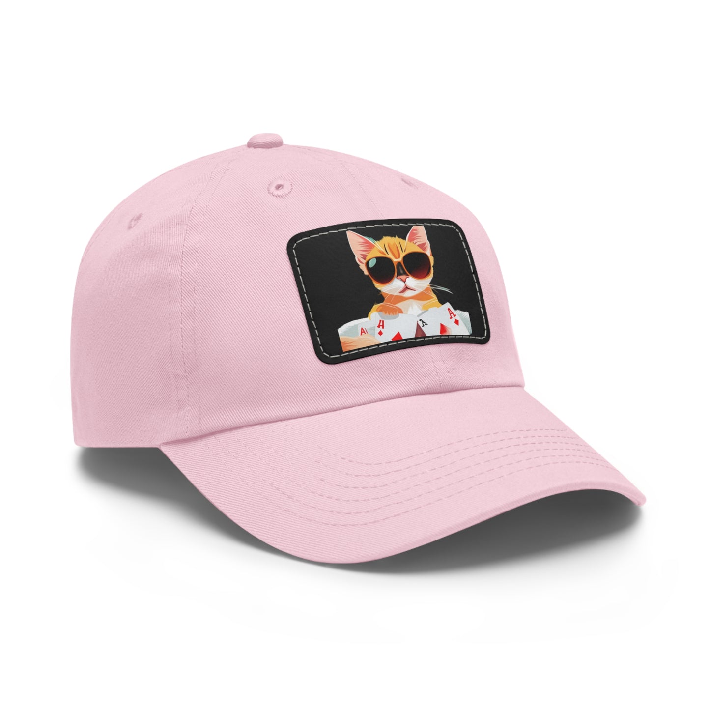 KOOL KAT Hat with Leather Patch (Rectangle)