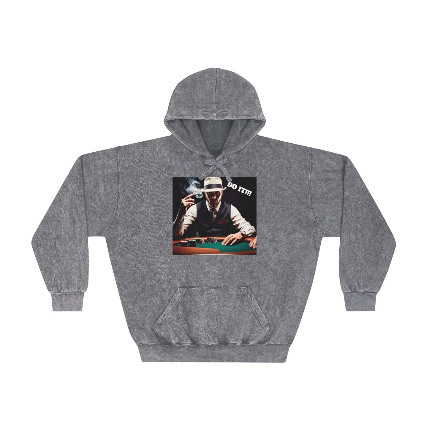 Gangster guy Mineral Wash Hoodie