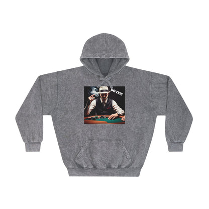 Gangster guy Mineral Wash Hoodie