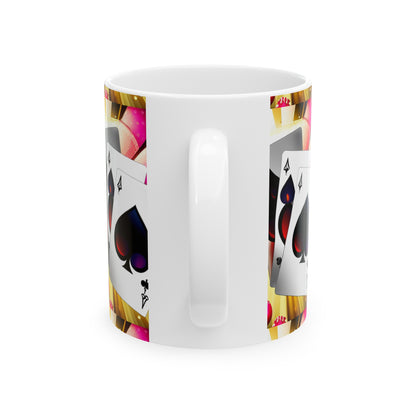 Poker theme Ceramic Mug 11oz