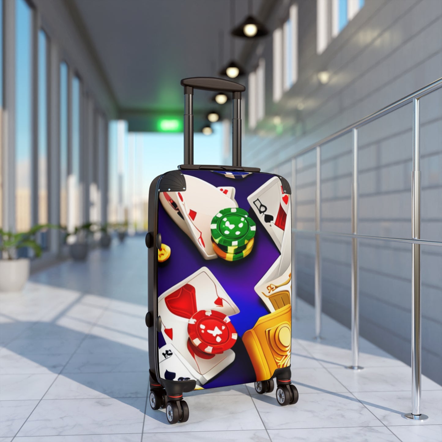 pop art pokerchips Suitcase