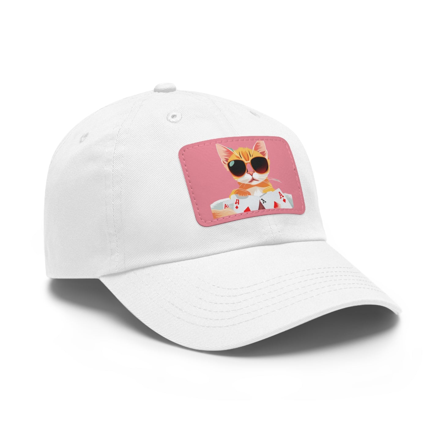 KOOL KAT Hat with Leather Patch (Rectangle)
