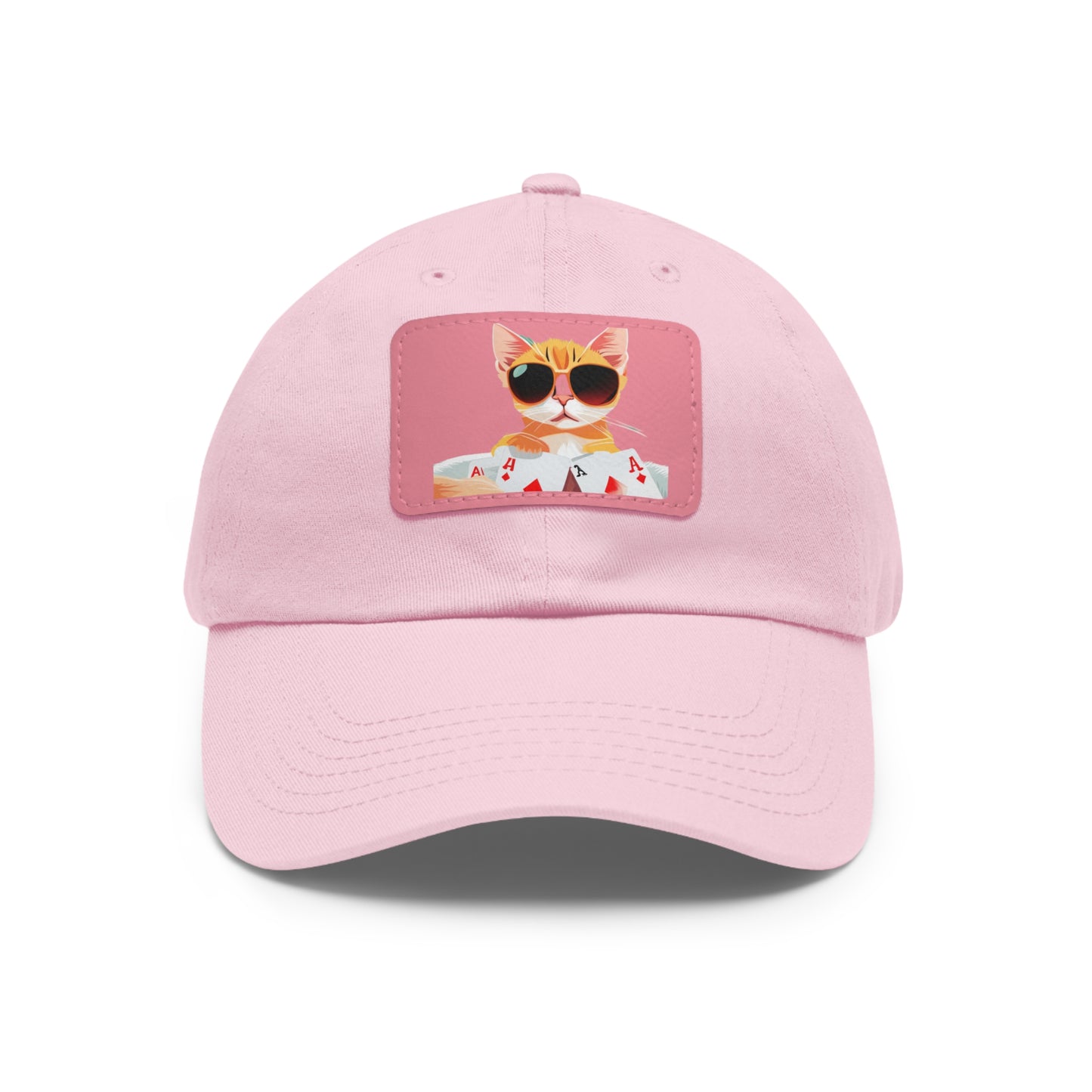 KOOL KAT Hat with Leather Patch (Rectangle)