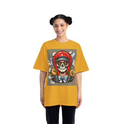 Halloween poker skull Beefy-T®  T-shirt