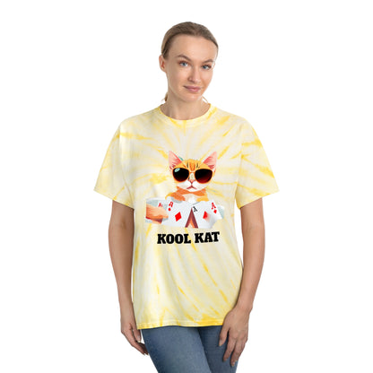 KOOL KAT Tie-Dye Tee, Cyclone